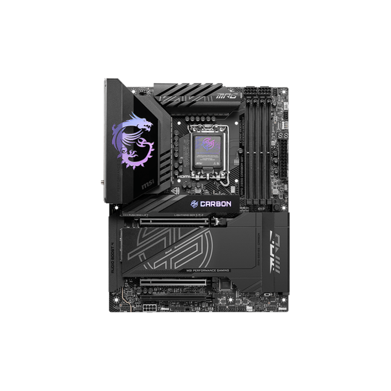 Материнская плата MSI MPG Z890 CARBON WIFI, LGA1851, Intel Z890, ATX, DDR5, фото 2