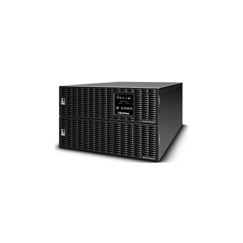 ИБП Cyberpower OL6KERT3UPM, 6000 ВА, 5400 Вт, 11 розеток, клеммная колодка, фото 2