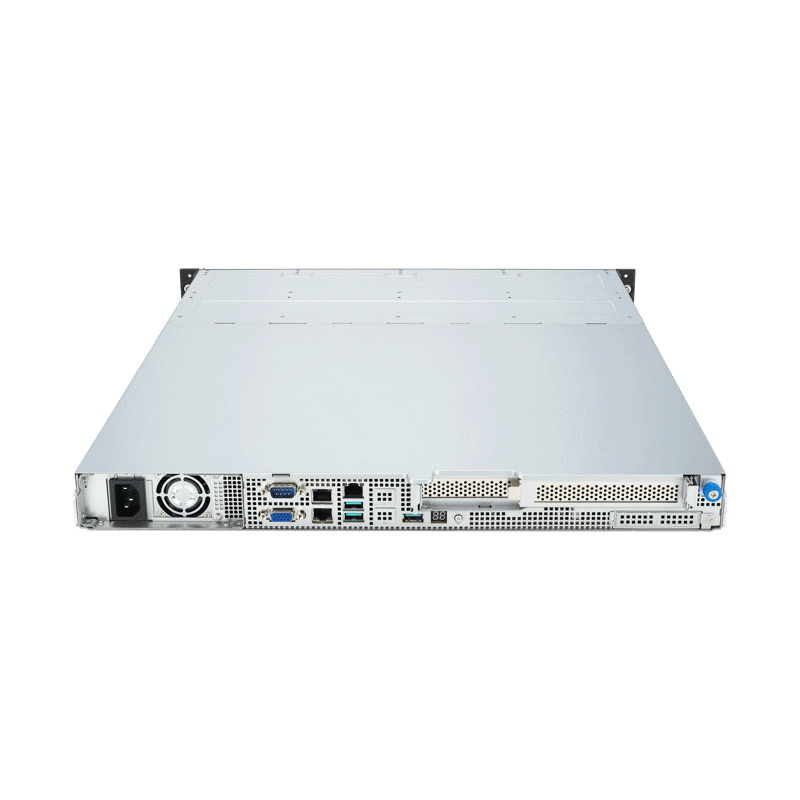 Серверная платформа ASUS RS300-E12-PS4, 1U, 1x LGA1700, 4x DDR5 4400, 4 x 3.5" hsb SATA/SAS*, 1x PCIe x16*, 1 x PCIe x8, 1x PCIe x4 Proprietary R (ASUS 90SF03A1-M00060), фото 3