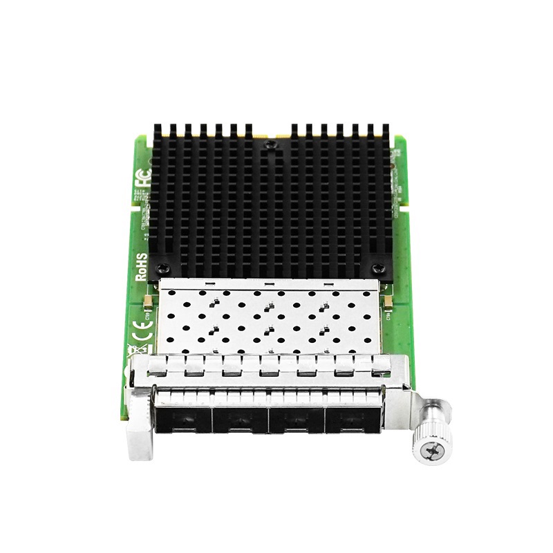 Сетевая карта LR-Link LRES3007PF-OCP, OCP 3.0, 4 порта SFP+ 10 Гбит/с, фото 4