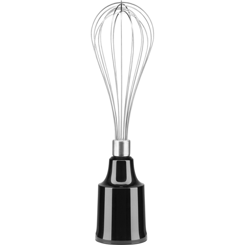 Погружной блендер KitchenAid 5KHBV83EOB, 180 Вт, венчик и измельчитель, стакан 1 л, чёрный, фото 2