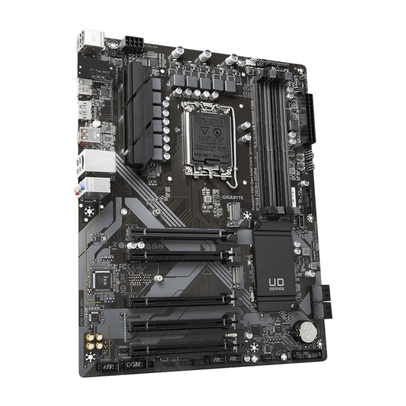 Материнская плата Gigabyte INTEL B760 s1700, LGA1700, mATX, DDR4, B760DS3HDDR4, фото 3