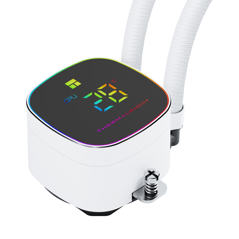 Система жидкостного охлаждения Thermalright Frozen Horizon 360 Digital, белый, фото 5