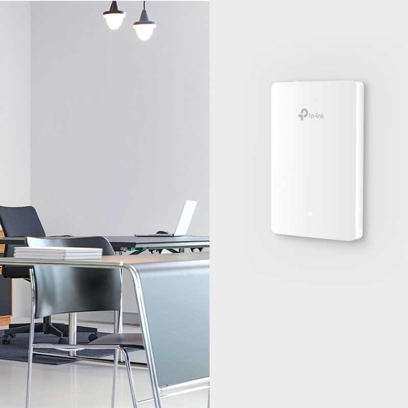 Настенная точка доступа TP-Link EAP615-Wall, Wi-Fi 6, AX1800, 4 порта LAN, PoE, фото 4