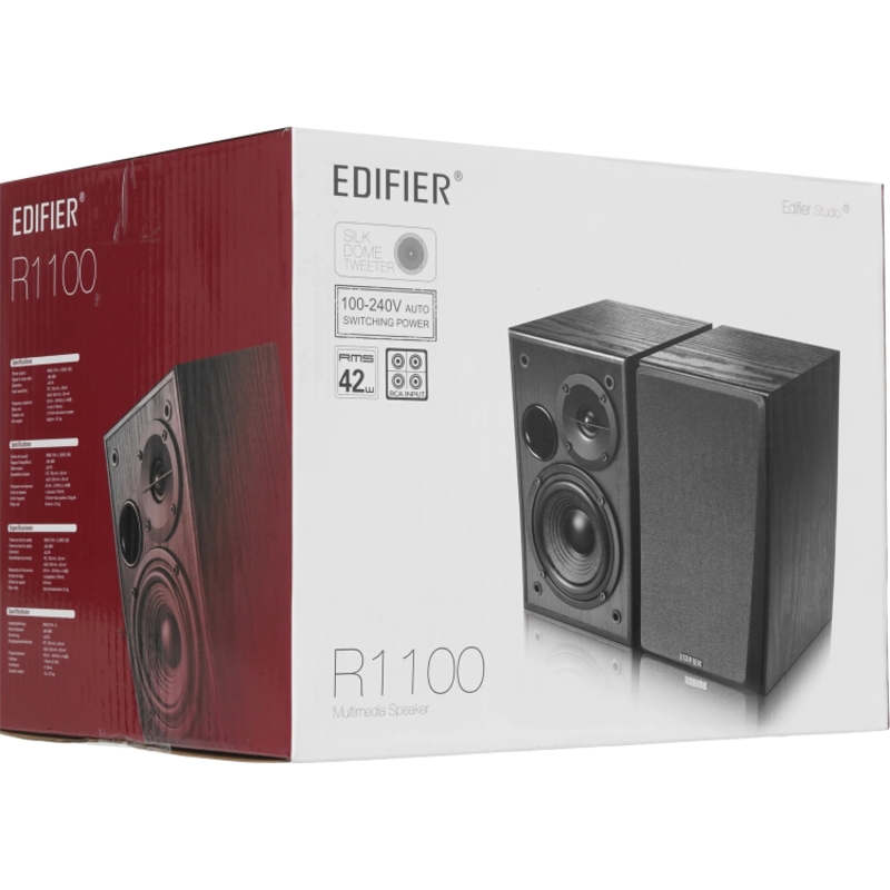 Акустическая система Колонки Edifier R1100, 42 Вт, проводное подключение, фото 6