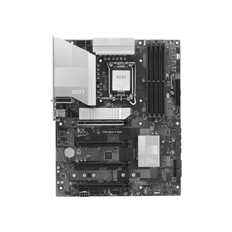 Материнская плата MSI PRO B860-P WIFI, LGA1851, Intel B860, ATX, DDR5, фото 3