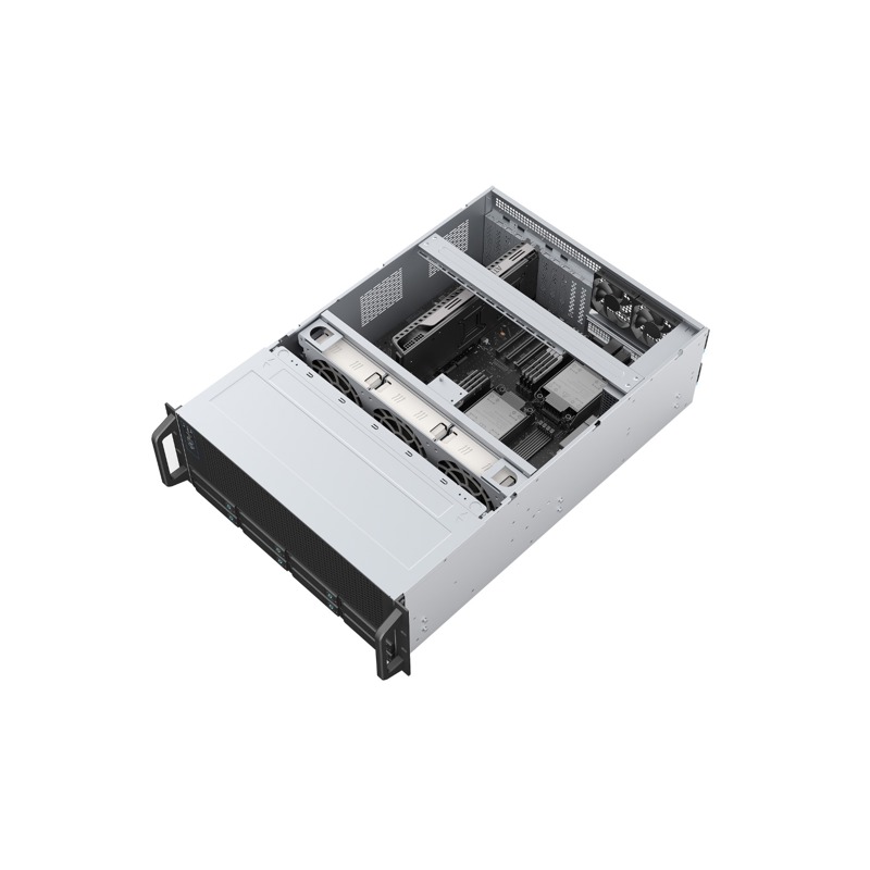 Корпус 4U YCC YRM-46508A0, E-ATX, 8 отсеков горячей замены, 11 слотов PCIe, 2 БП CRPS 2000 Вт, фото 4