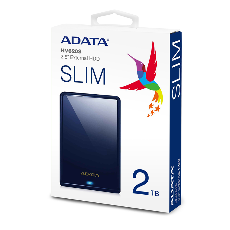 Внешний жёсткий диск 1TB ADATA HV620S (Blue), USB 3.2 Gen1, 115x78x11.5mm, 152g (ADATA AHV620S-1TU31-CBL), фото 7