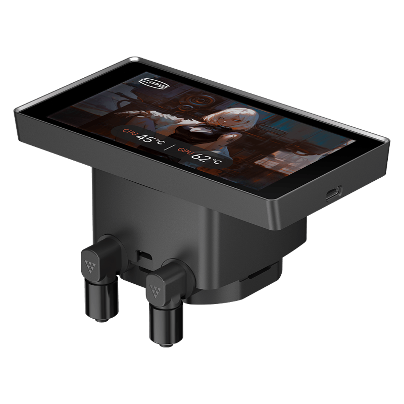 Система жидкостного охлаждения PcCooler DT360 Max ARGB Display BK, вентилятор 120 мм, AM5, фото 4