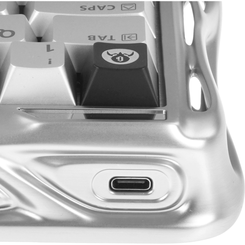 Клавиатура Gravastar Mercury V60Pro XTAL SLV RU, белый, фото 10