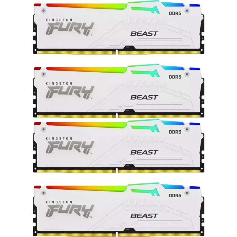 Оперативная память Kingston KF552C40BWAK4-64, 64 ГБ (4x16 ГБ), DDR5, 5200 МГц, DIMM, CL40, фото 2