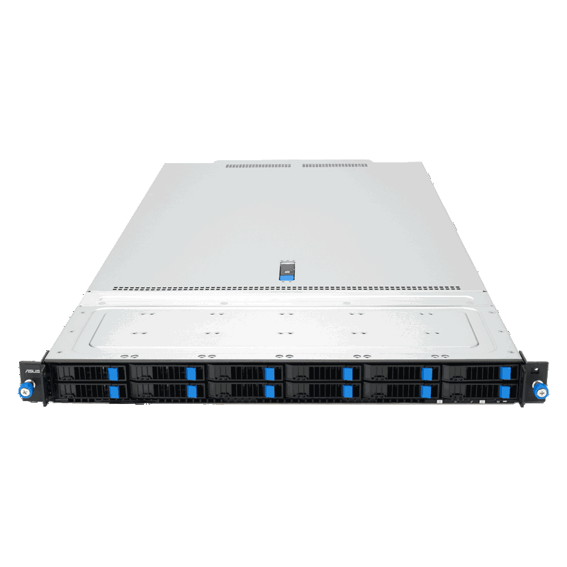 Серверная платформа ASUS RS700-E12-RS12U, 1U, 2 x Intel Xeon 6 LGA 4710, 32 x DDR5 6400, 12 x 2.5" hsb NVMe/SATA*/SAS*, 2 x PCIE Gen5 x16 (ASUS 90SF03S1-M00160), фото 3