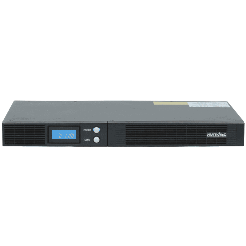 ИБП Импульс line-interactive SW rack SL50101, 500 ВА, 300 Вт, IEC C14, фото 3