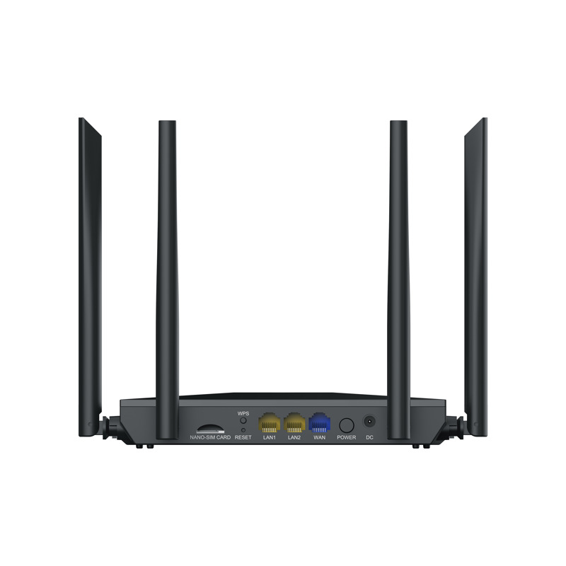 4G-роутер Netis MW5360 с модемом 4G cat.4, Wi-Fi N300, 2 порта LAN, чёрный, фото 4