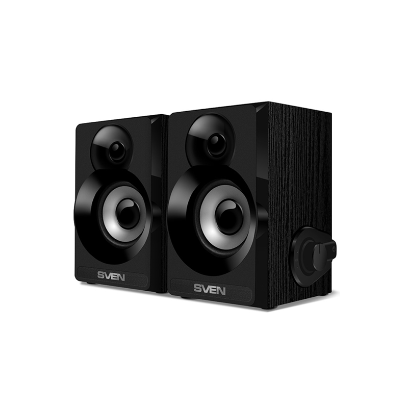 Колонки Sven SPS-517, 6 Вт, проводное подключение, чёрный, фото 2