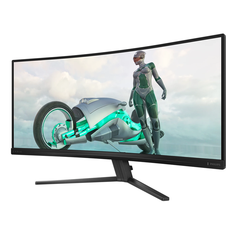 Монитор Philips 34M2C3500L, 34 дюйма, 3440x1440, 180 Гц, VA, 300 кд/м², изогнутый, фото 3