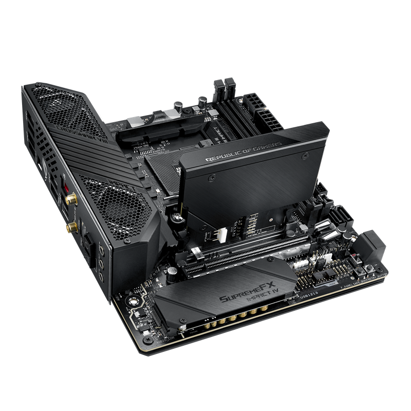 Материнская плата ASUS ROG CROSSHAIR VIII IMPACT, AM4, AMD X570, Mini-DTX, DDR4, фото 5
