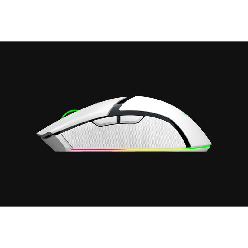 Мышь Razer Cobra Pro, USB-C, Bluetooth, радиоканал, 30000 dpi, белый, подсветка, фото 4