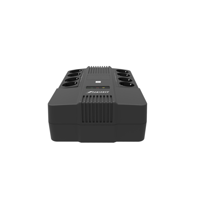 ИБП Powerman Brick 1000, 600 Вт, Line-Interactive, 8 розеток, Schuko, фото 4