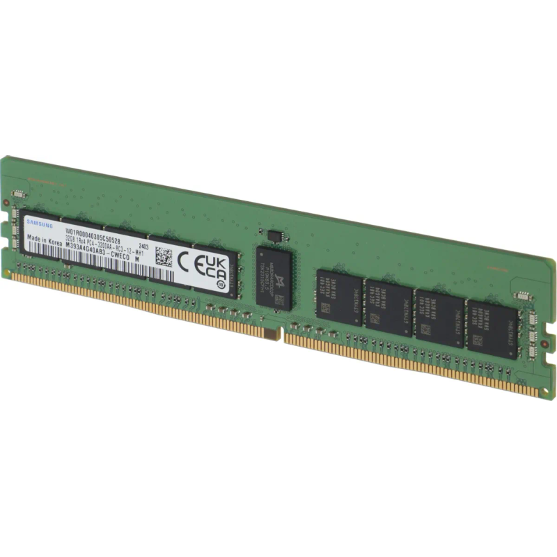 Память оперативная Samsung DDR4 32GB RDIMM 3200 1.2V (Samsung Electronics M393A4G40AB3-CWE), фото 3