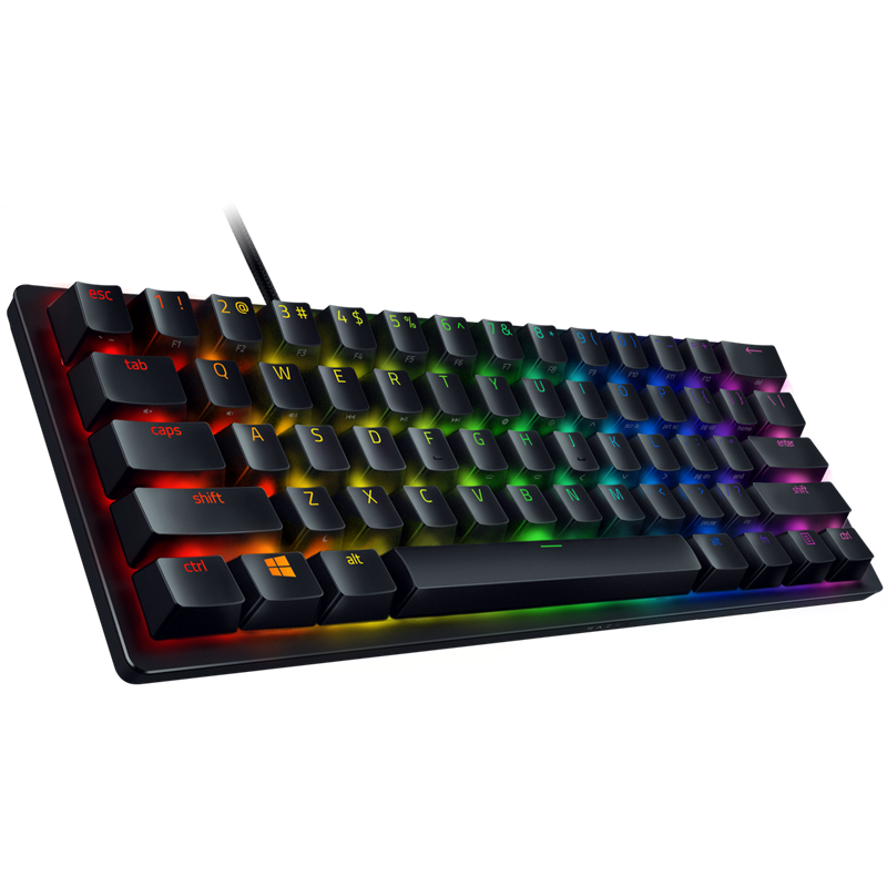 Клавиатура Razer Huntsman Mini - Russian Layout, проводное подключение, USB-A, оптико-механические, фото 4