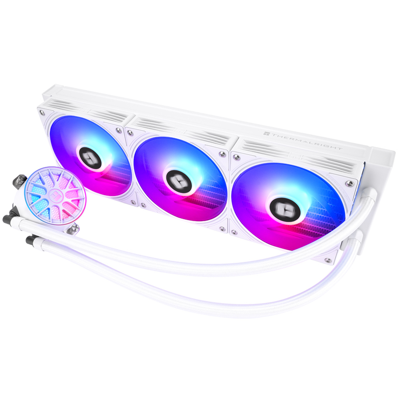 Система жидкостного охлаждения Thermalright Aqua Elite 360 V6, вентилятор 120 мм, белый, фото 3