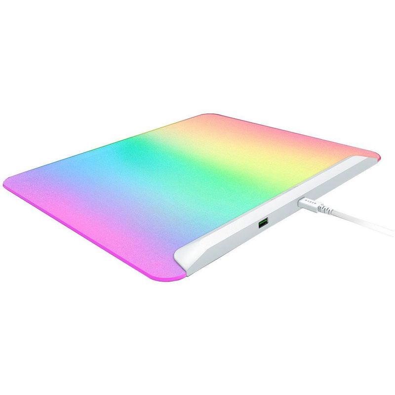 Коврик для мыши Razer Firefly V2 Pro, размер M, ткань, белый, фото 5