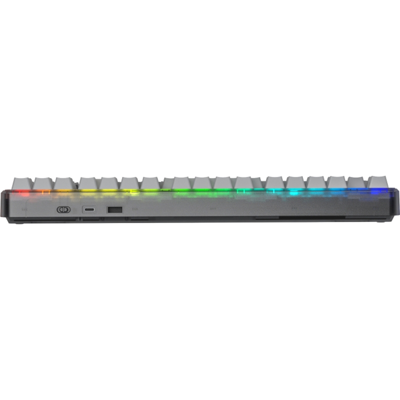 Клавиатура AULA F87 3in1 Gradient, проводное и беспроводное подключение, серый, подсветка, фото 3