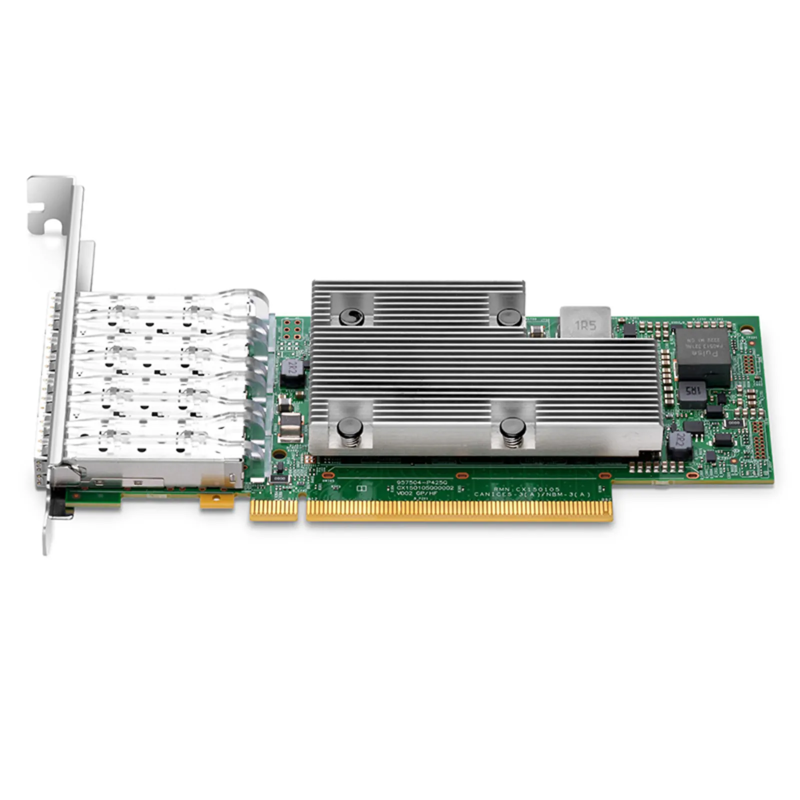 Сетевая карта Broadcom BCM957504-P425G, 4 порта SFP28 25 Гбит/с, PCIe 4.0 x16, iSCSI, фото 4