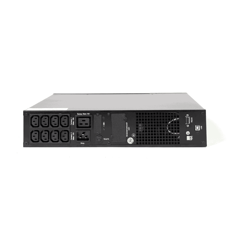 ИБП Импульс Online rack FW20201, 1Ph + N + PE, IEC C20, фото 4