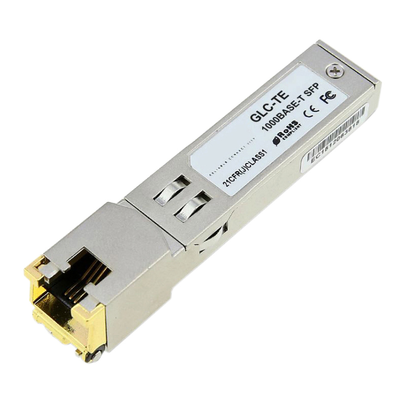Трансивер Cisco GLC-TE SFP 1000BASE-T, медный, RJ-45, до 100 м, кабель категории 5, фото 3