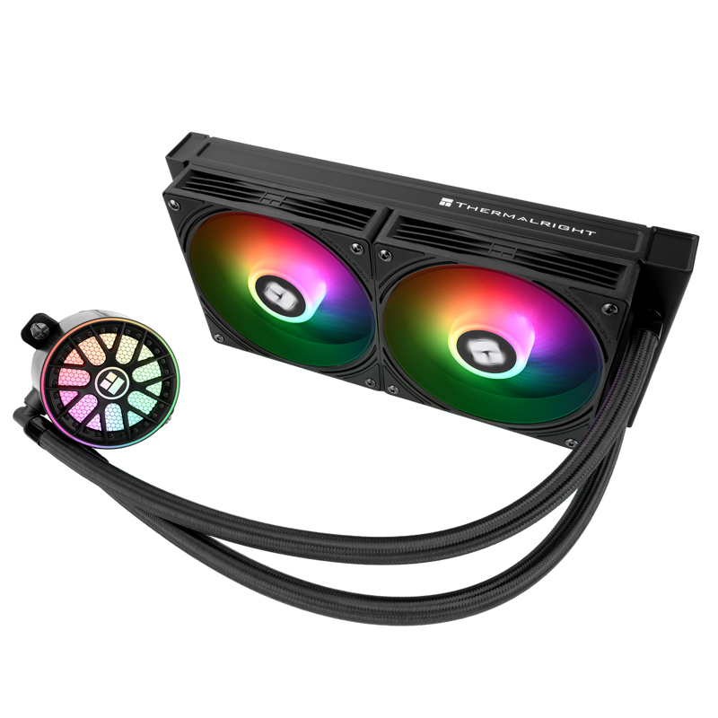Система жидкостного охлаждения Thermalright Aqua Elite 240 V6, вентилятор 120 мм, чёрный, фото 3