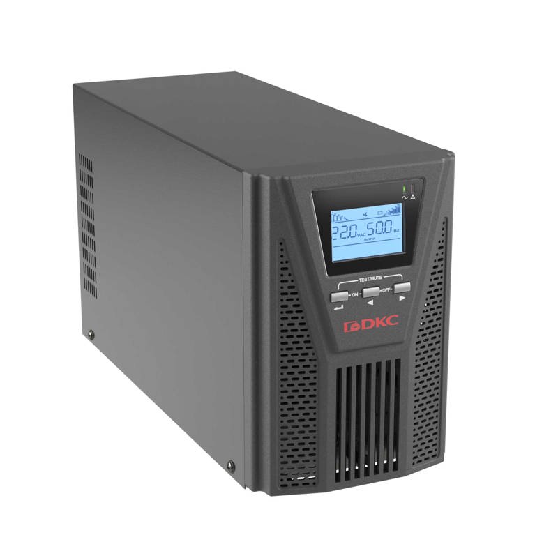 ИБП DKC Small Tower SMALLT1A10S, 1000 ВА, 900 Вт, вилка Schuko, батарея 3.8 мин, фото 2