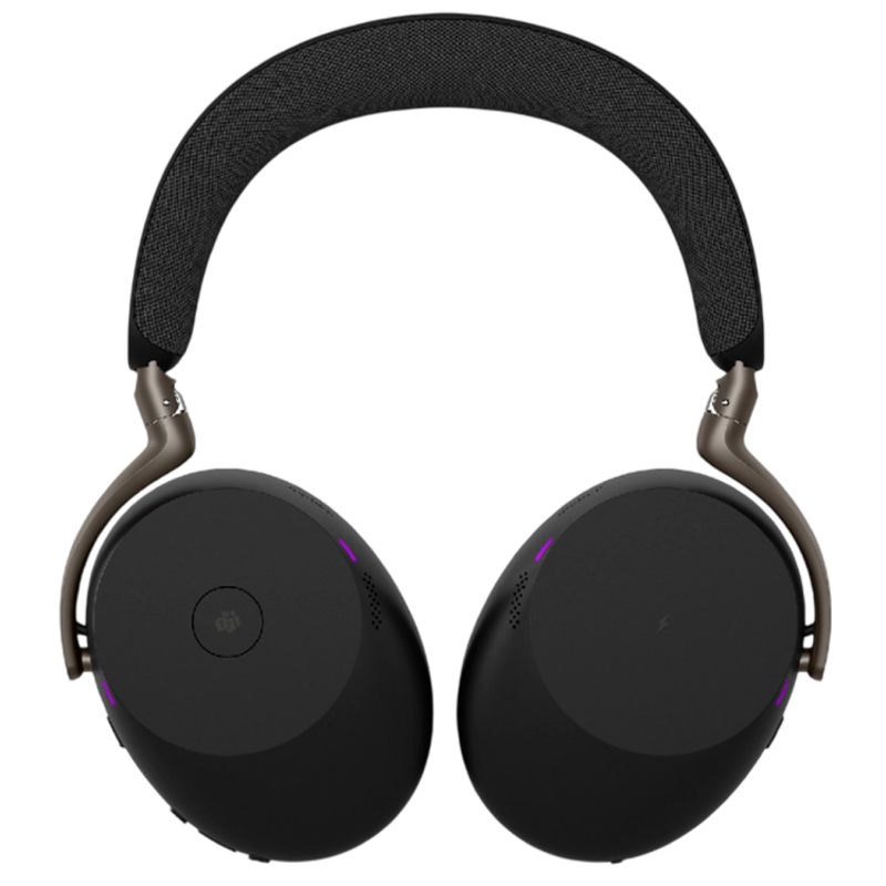 Гарнитура Jabra Evolve3 85 MS, Bluetooth 5.3, адаптер Link 390c USB-C, полноразмерная, без штанги, фото 3