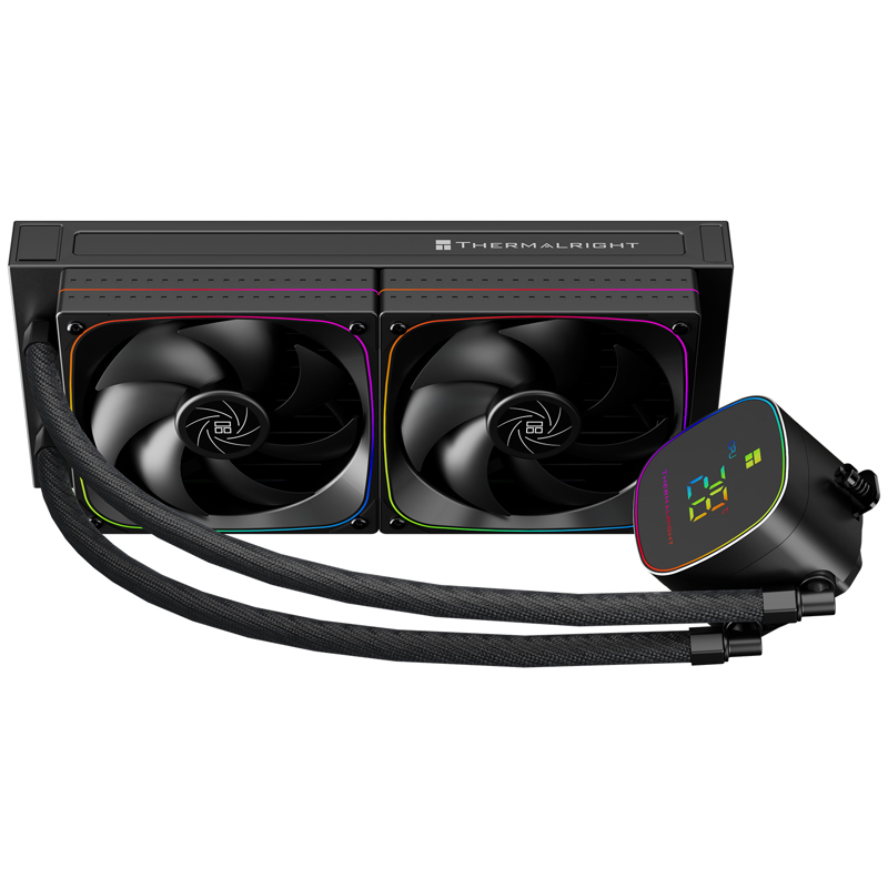 Система жидкостного охлаждения Thermalright Frozen Horizon 240 Digital, чёрный, фото 3