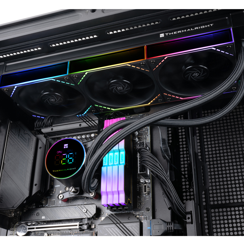 Система жидкостного охлаждения Thermalright Frozen Magic 360 Digital V2, вентилятор 120 мм, фото 8