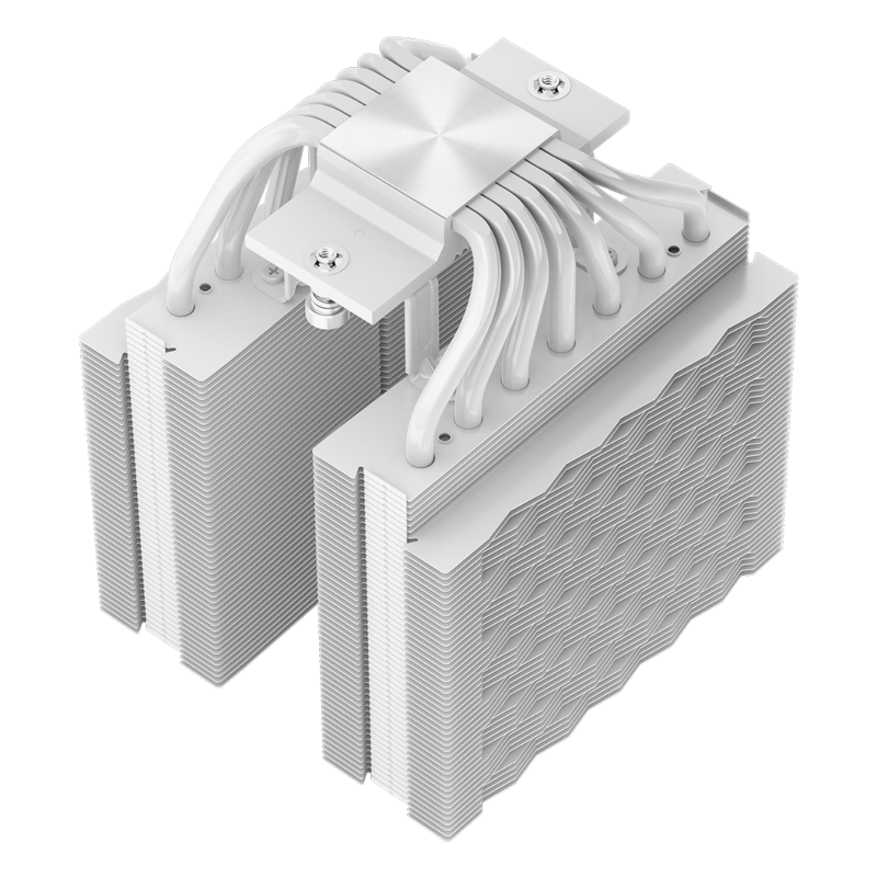 Кулер для процессора PcCooler RT720 TC ARGB WH, AM5, вентилятор 120 мм, шум 34.9 дБА, подсветка ARGB, фото 5