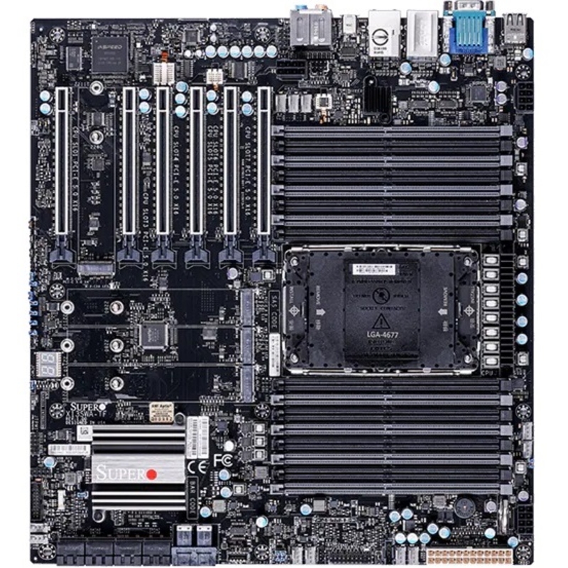 Серверная платформа Supermicro UP Workstation Server 5U (Full Tower), 1x LGA4677 (Intel® Xeon® W-3500/W-3400), Intel W790 (SuperMicro SYS-551A-T), фото 6