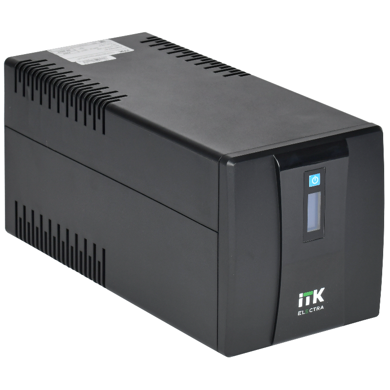 ИБП ITK ELECTRA ET 1, 1500 ВА, 900 Вт, Line-Interactive, 4 розетки, Schuko, фото 2
