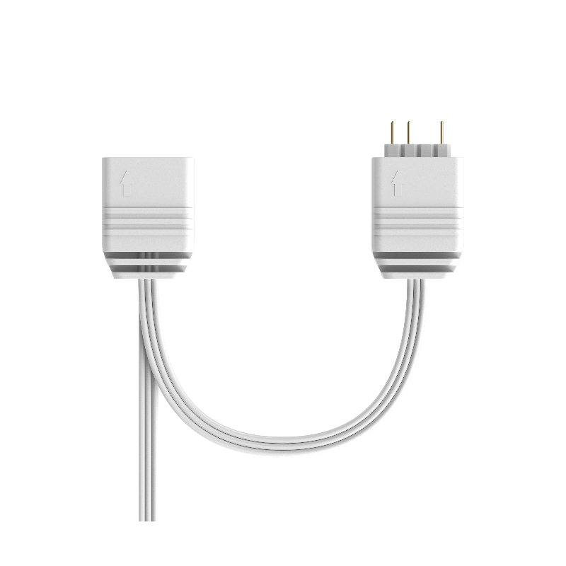 Кабель для корпуса Ocypus Cable Delta EK24 WH ARGB, подсветка ARGB, белый, фото 6