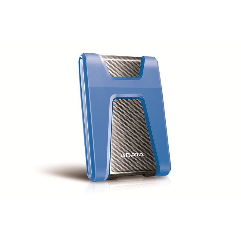Внешний жёсткий диск 2TB ADATA HD650 (Blue), Silicone, USB 3.2 Gen1, 121x81x21mm, 201g (ADATA AHD650-2TU31-CBL), фото 3