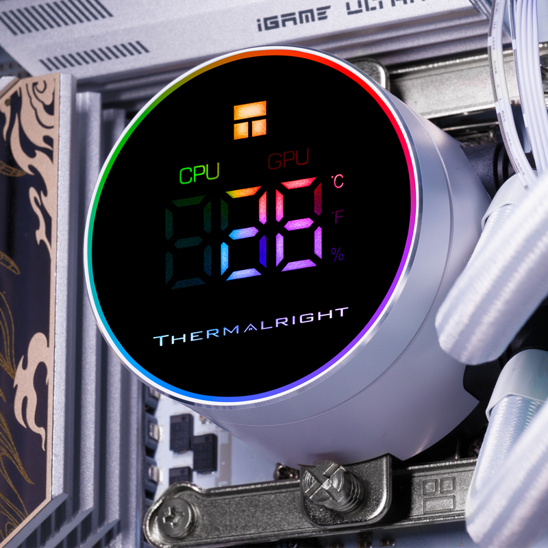 Система жидкостного охлаждения Thermalright Frozen Magic 360 Digital V2, шум 28.2 дБА, фото 5