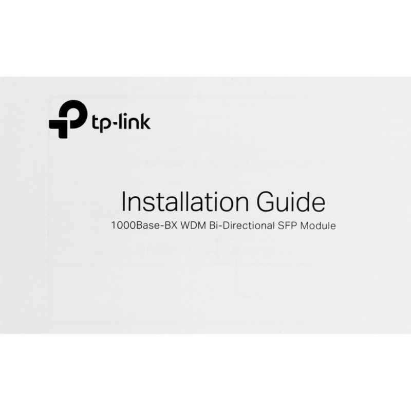 Трансивер TP-Link SM321B-2 SFP 1000Base-BX WDM, одно волокно SM, LC, Tx 1310/Rx 1550 нм, до 2 км, фото 4