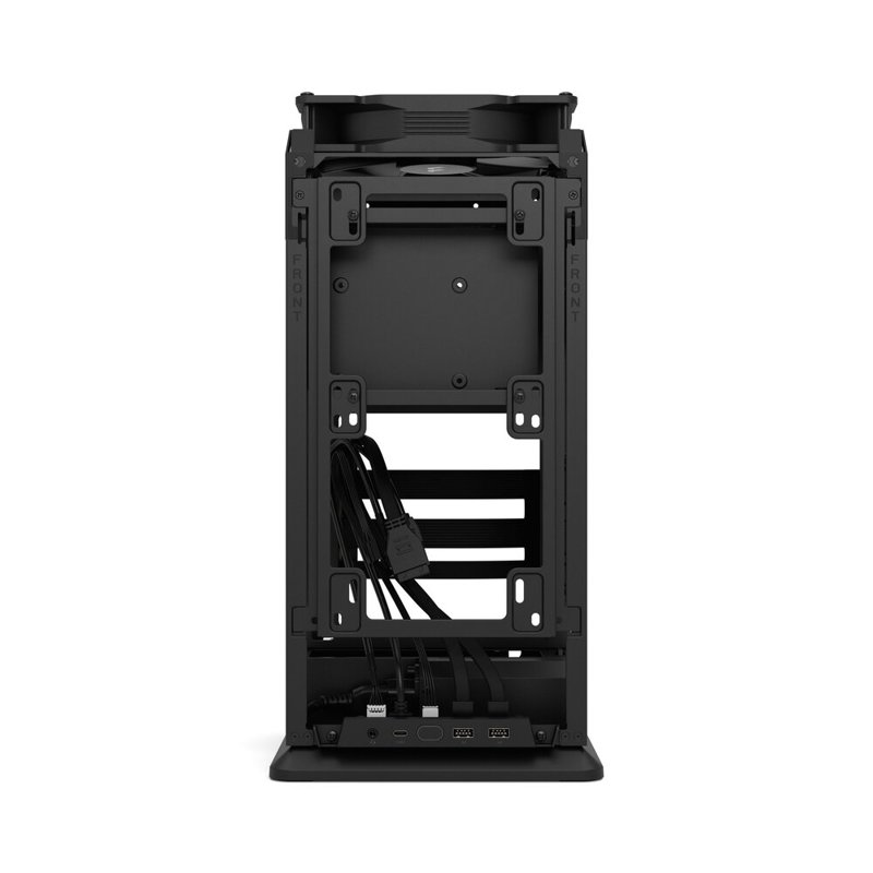 Корпус для ПК Fractal Design Mood, Mini Tower, чёрный, под Mini-ITX, материал пластик, сталь, ткань, фото 7