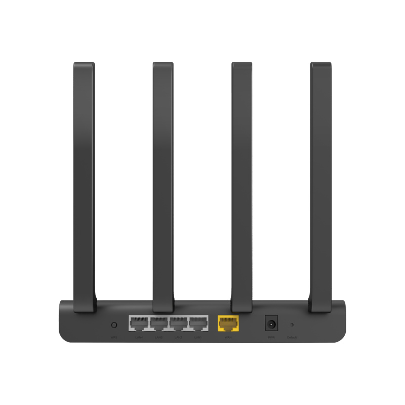 Wi-Fi роутер Netis N2 AC1200 10, 4 порта LAN, беспроводное подключение, чёрный, фото 4