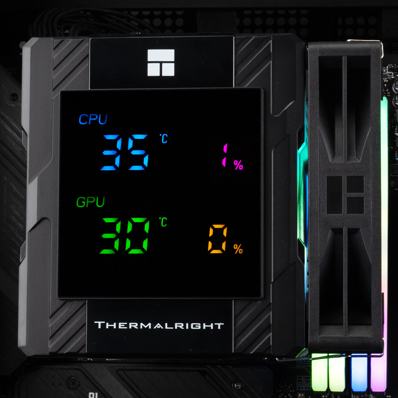 Кулер для процессора Thermalright Peerless Assassin 120 Digital, вентилятор 120 мм, чёрный, фото 8