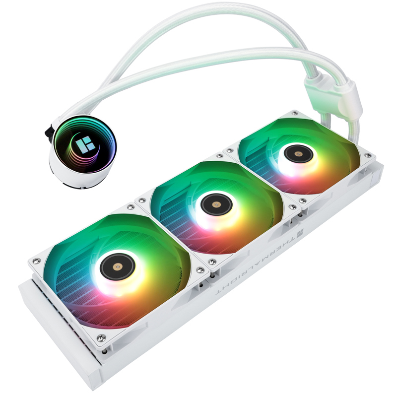 Система жидкостного охлаждения Thermalright Frozen Notte 360, вентилятор 120 мм, белый, фото 4