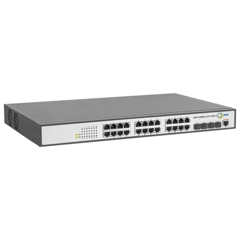 Коммутатор Управляемый POE коммутатор уровня 2 SNR-S2985G-24T-POE-E (SNR SNR-S2985G-24T-POE-E), фото 2