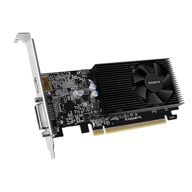 Видеокарта Gigabyte NVIDIA GeForce GT 1030, 2 ГБ видеопамяти, SDDR4, PCI Express 3.0, фото 3