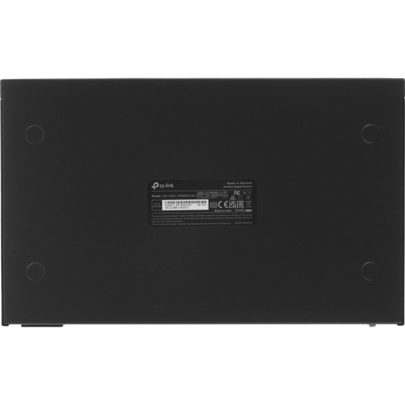 Коммутатор 24-port Gigabit Desktop/Rachmount Switch, 24 10/100/1000M RJ45 ports, 13-inch steel case (TP-Link TL-SG1024D), фото 5